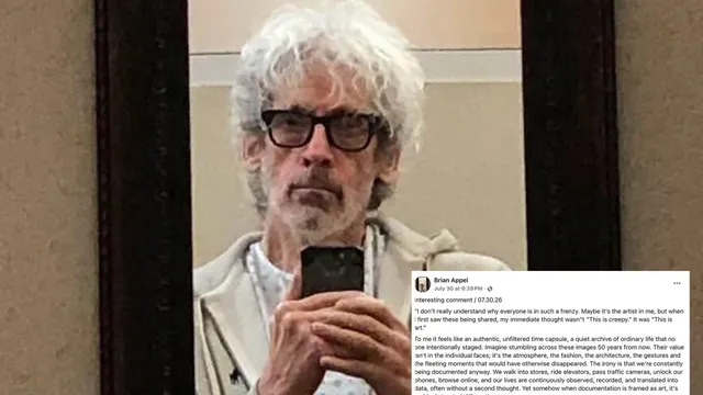 Ex-professor faces backlash for creepy subway photos of strangers