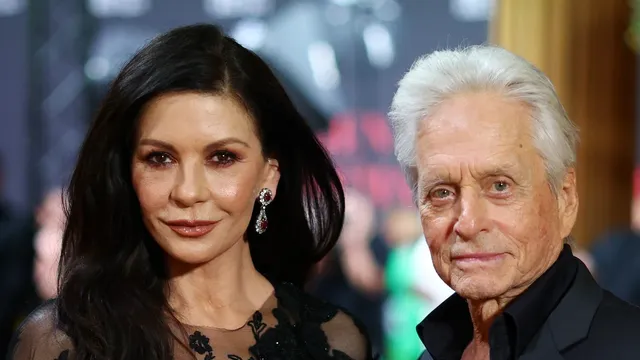 Catherine Zeta-Jones says she won't read Michael Douglas's memoir; he agrees it's for the best
