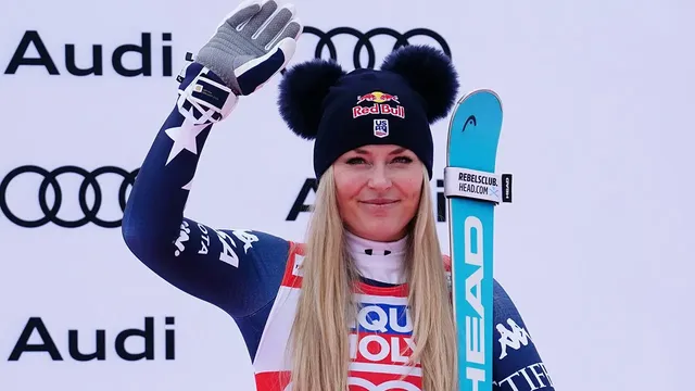 Lindsey Vonn makes history by qualifying for fifth Winter Olympics at 41