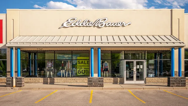 Eddie Bauer files for bankruptcy as sales decline