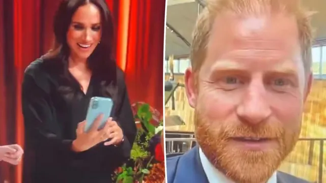 Prince Harry surprises Meghan Markle with phone call during MasterChef Australia