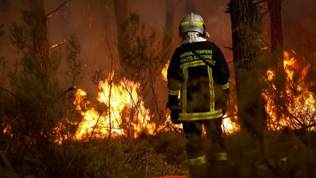 Climate change fuels unprecedented wildfires across Europe