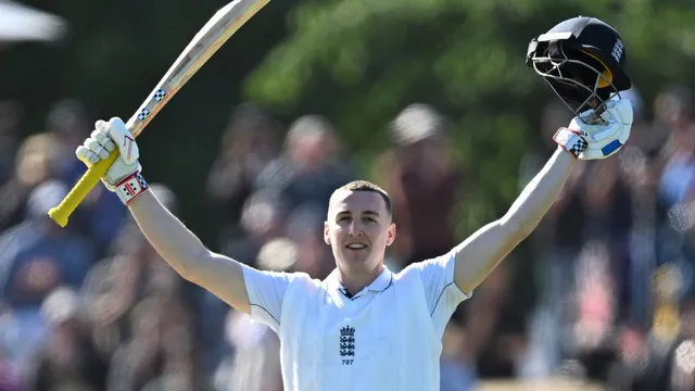 Harry Brook rallies England with a stunning century after early batting collapse