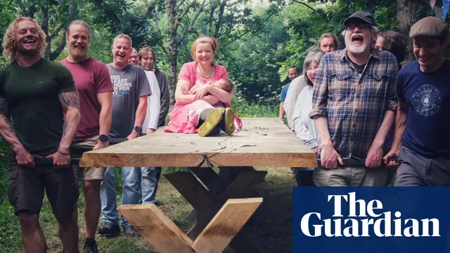 Devon community funds creation of longest oak table for gatherings
