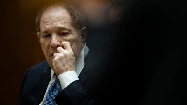 Harvey Weinstein hospitalized again after leukemia diagnosis