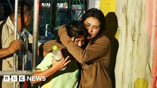 Gunman injures students in a chaotic school siege in Thailand