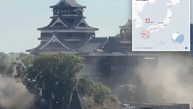 Japan shaken by 7.1 magnitude earthquake causing injuries and damage