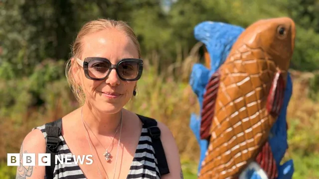 Residents clash over colorful bench makeover in Madeley