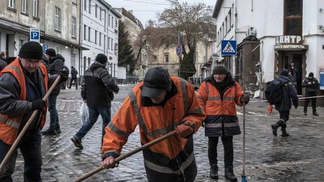 Russia targets civilian infrastructure in Ukraine, causing casualties