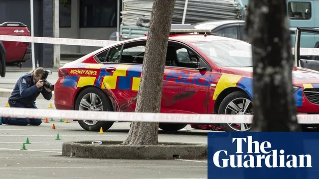 Driver plows into two police officers in shocking attack in New Zealand