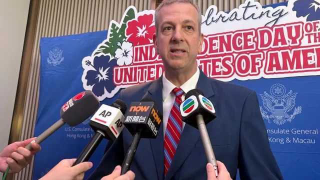 U.S. consulate criticizes Hong Kong repression of Independence Day events