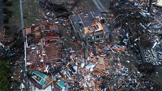 Two killed after devastating tornado rips through Indiana