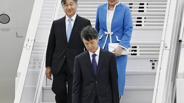 Emperor Naruhito and Empress Masako begin significant European visit