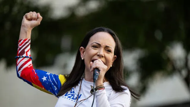Trump rejects Venezuela's Nobel laureate as leader