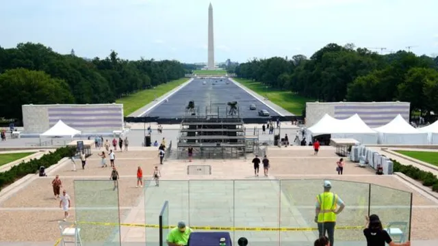 Thousands rally in Washington for voting rights and racial justice