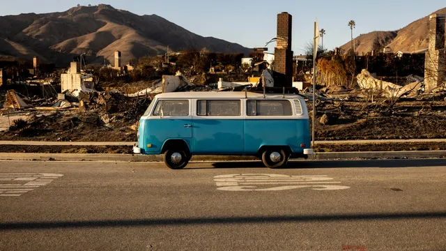 Volkswagen restores magic bus that survived wildfire devastation