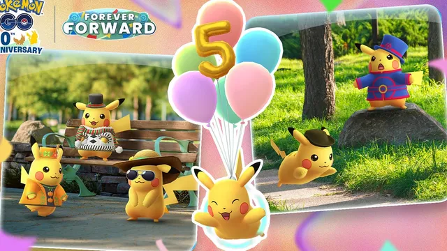 Pikachu takes over Pokémon Go with special anniversary celebration