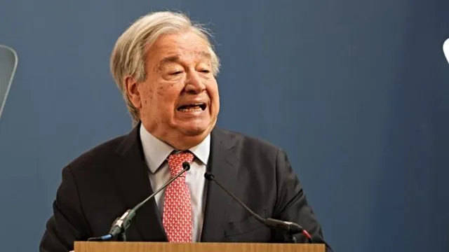 UN Secretary-General António Guterres calls for global AI safety cooperation, warns against race to the bottom
