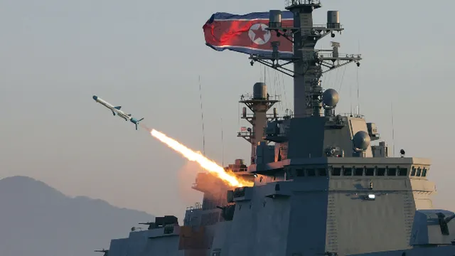 North Korea launches ballistic missile as tensions rise with US and South Korea