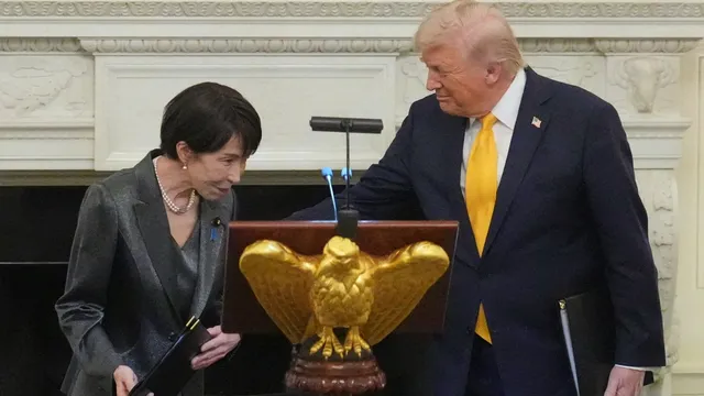 Donald Trump urges Japan to step up naval support in Strait of Hormuz