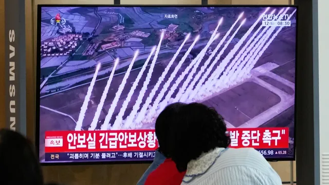North Korea fires missiles in live-fire drill, claims huge destructive power