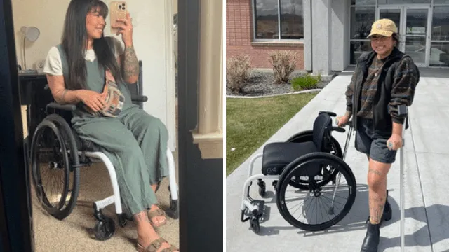 Lucy Martinez defies odds and walks again after devastating snowboarding accident
