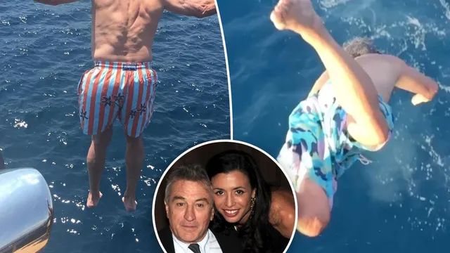 Drena De Niro Shares Video of Dad Jumping Off Yacht for 81st Birthday