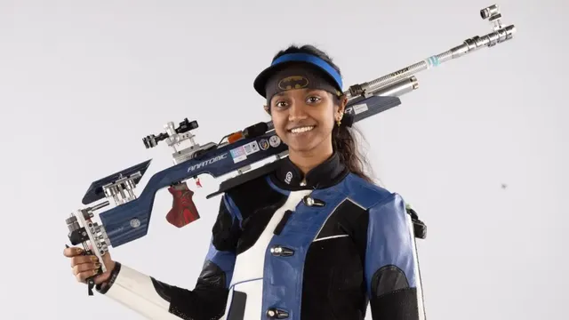 Elavenil Valarivan wins silver medal in women's 10m air rifle at Asian Games 2026