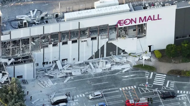 Rescue efforts intensify after explosion at Aeon mall in Japan