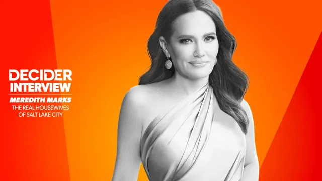 Meredith Marks Confused by Unexpected Conflict with Mary Cosby on RHOSLC
