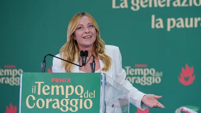 Italy's Prime Minister Giorgia Meloni proposes school ban on face coverings and limits on foreign students