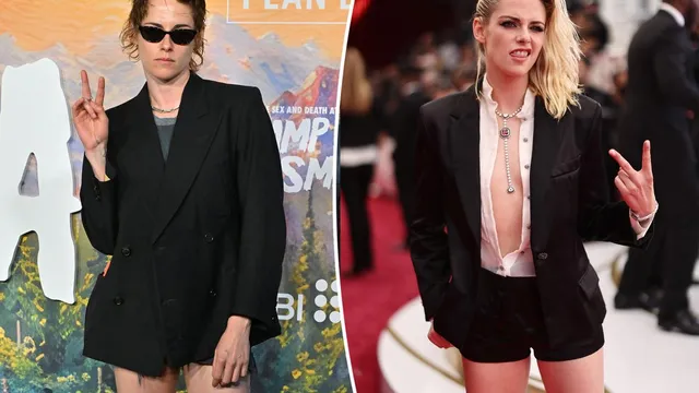 Kristen Stewart stuns in tiny shorts at LA premiere