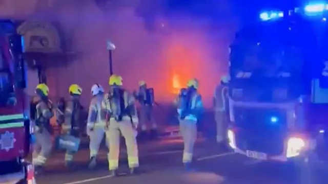 Police probe suspected arson after supermarket is rammed in Birmingham