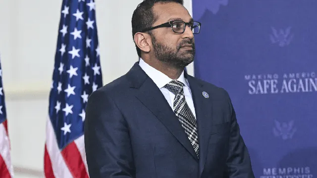 Kash Patel shares homicide rate graph excluding key data