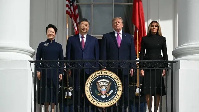 Chinese President Xi Jinping tells US President Donald Trump in Washington that artificial intelligence must stay under human control