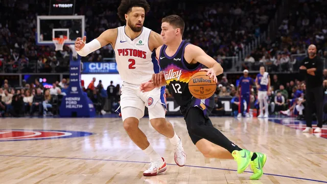 Dillon Brooks leads Suns with 40 points against Pistons