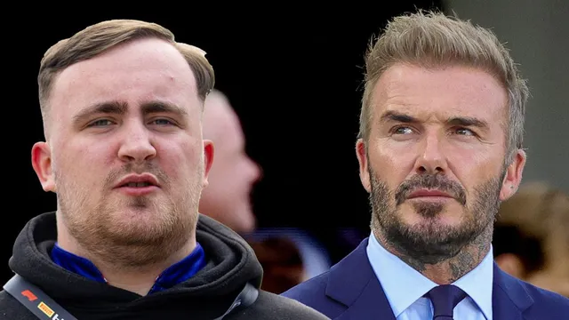 Darts prodigy Luke Littler poised to surpass David Beckham's fortune