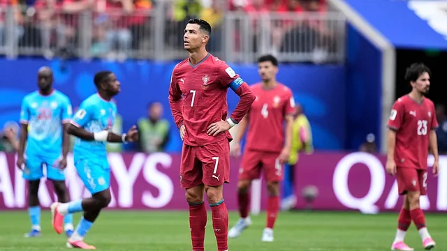 Cristiano Ronaldo disappoints as Portugal draws with DR Congo
