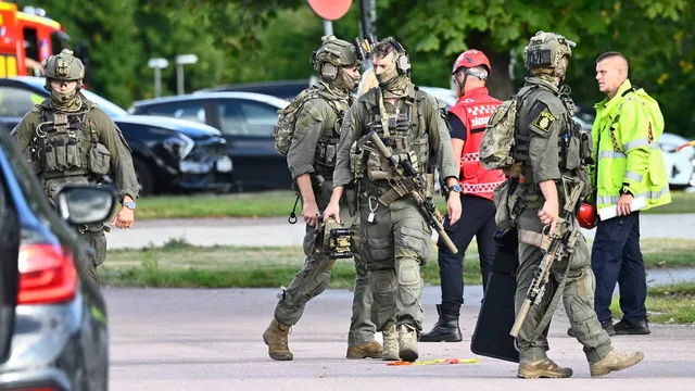 Sword attacker wounds several at Swedish high school