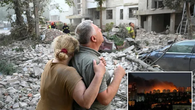 Russian air strikes kill eight in Ukraine as Poland scrambles jets