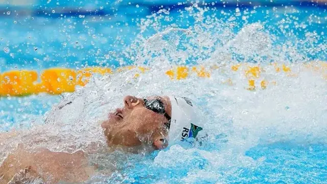 South African swimmer Pieter Coetze breaks 50m backstroke short-course world record in Uzbekistan