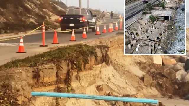 Malibu beach access closed after severe coastal erosion creates dangerous conditions