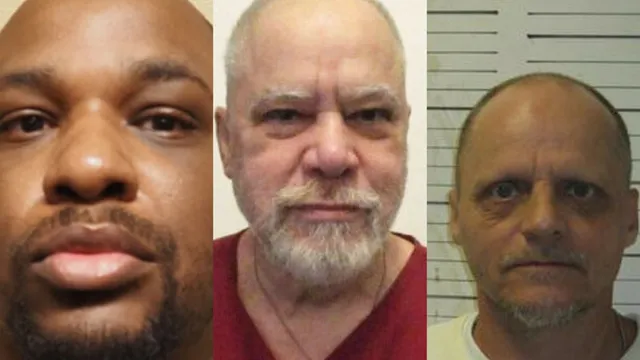 Three states execute inmates on the same day for the first time in 16 years