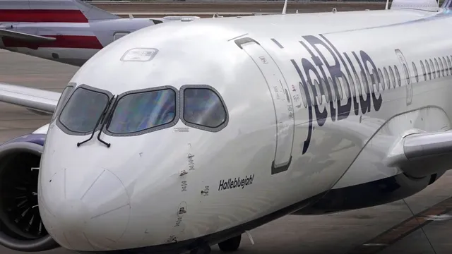 JetBlue flight forced to return after engine failure at Newark Airport