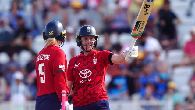Smriti Mandhana shines as India defeats England in T20 match