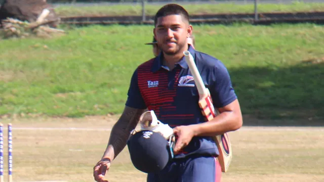 Samoa's Visser Breaks T20I Record with 39 Runs in One Over