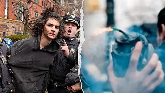 Teenagers arrested for attacking protest with explosive devices in NYC