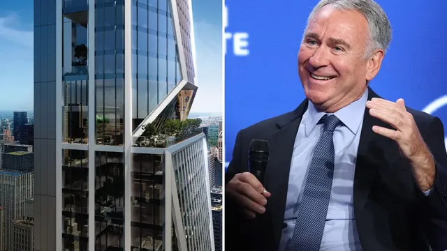 Steel fabrication begins for Ken Griffin's 350 Park Ave. skyscraper
