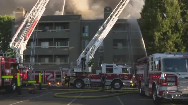Propane barbecue sparks massive fire in Foster City condo complex