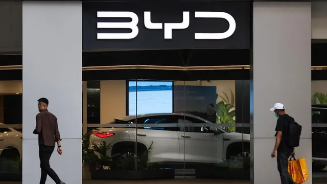 BYD dominates Singapore's car market with record January sales